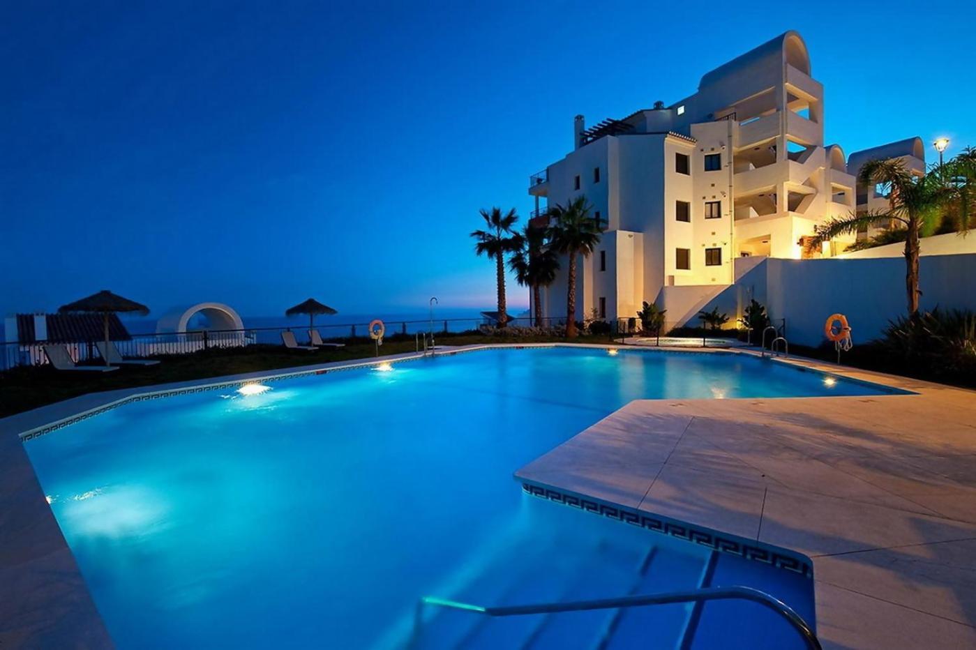 Apartamento Con Impresionantes Vistas Al Mar Torrox Esterno foto