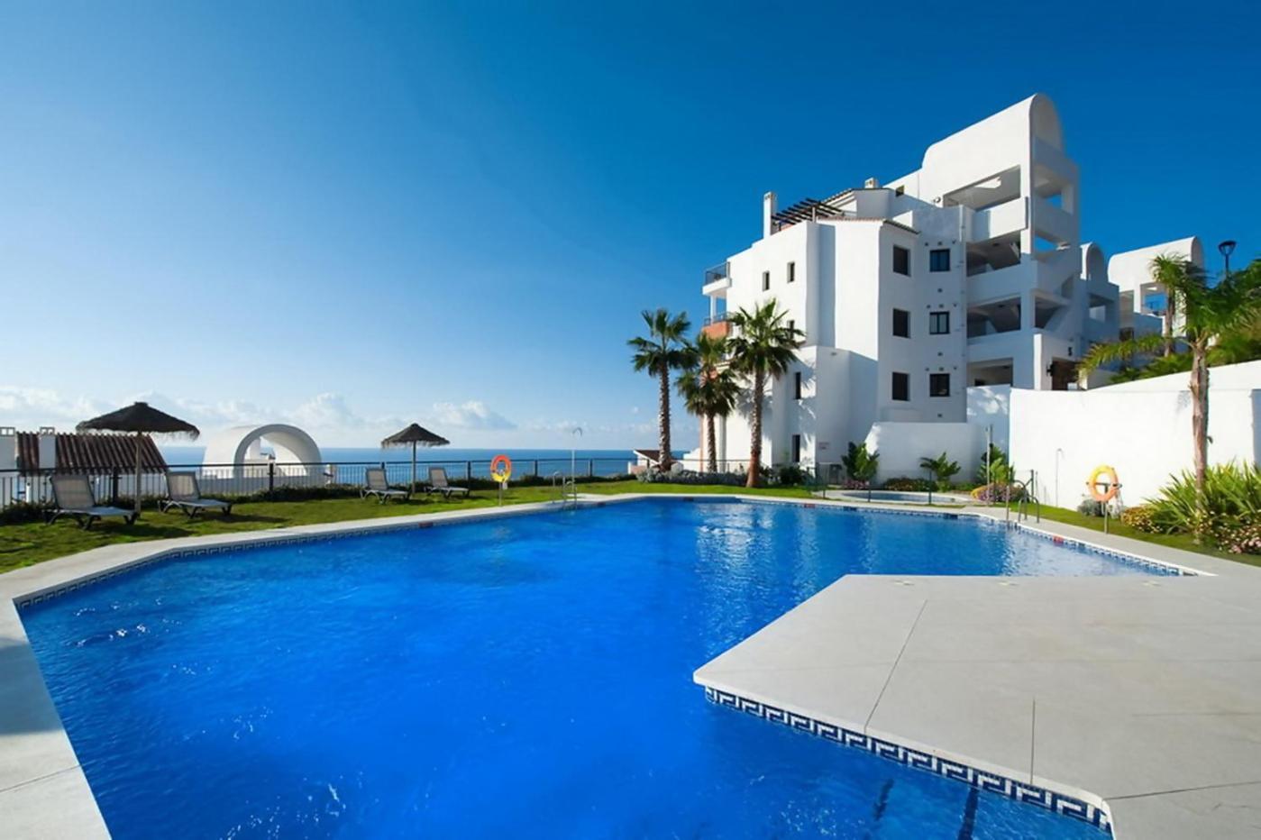 Apartamento Con Impresionantes Vistas Al Mar Torrox Esterno foto