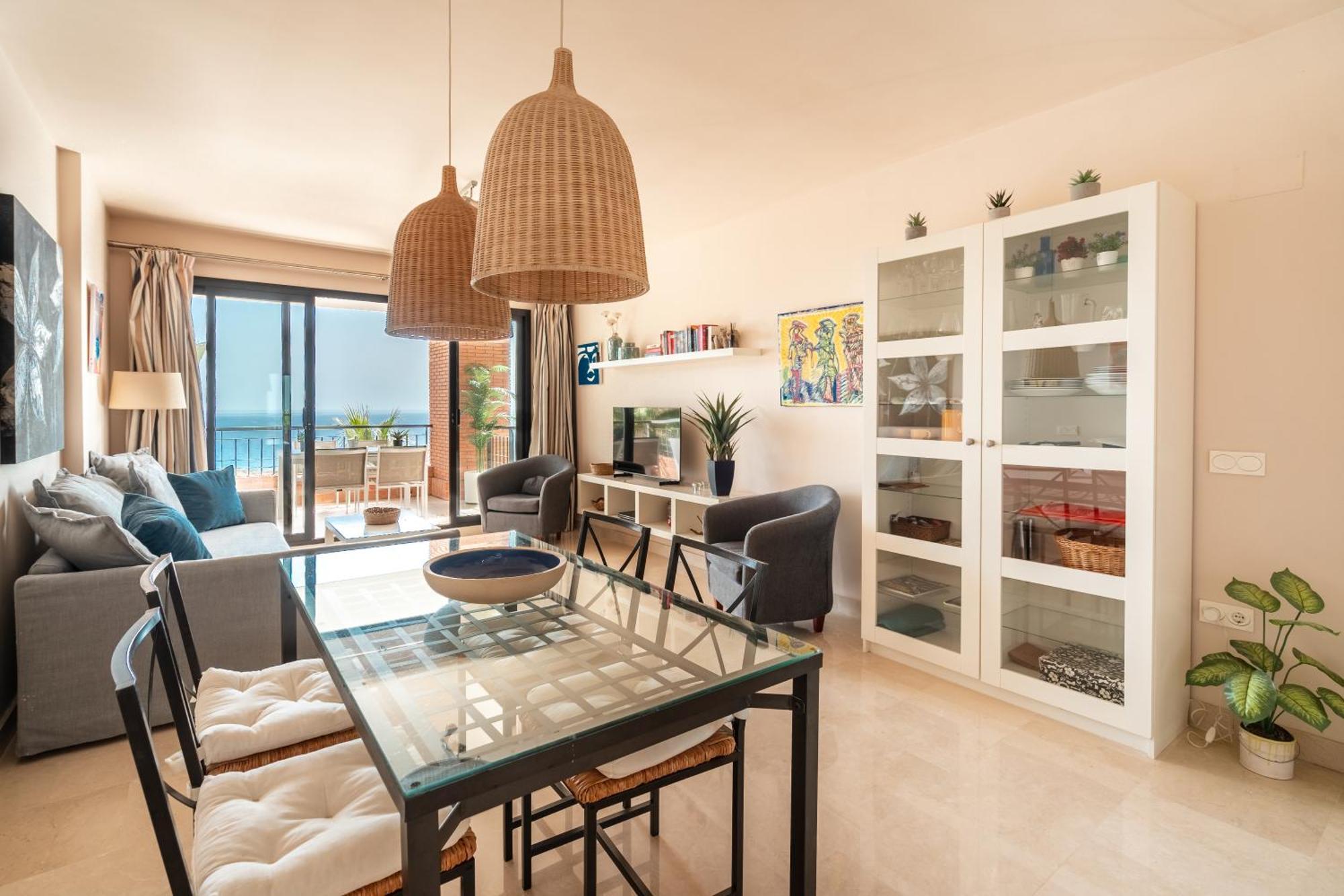 Apartamento Con Impresionantes Vistas Al Mar Torrox Esterno foto